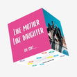 Like Mother Like Daughter Confetti-exploding Greetings Card