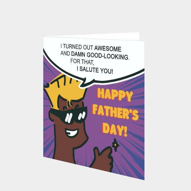 I Salute You! 2 Card