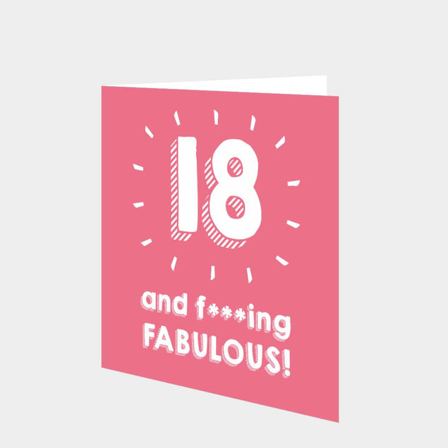 18 and Fabulous Card