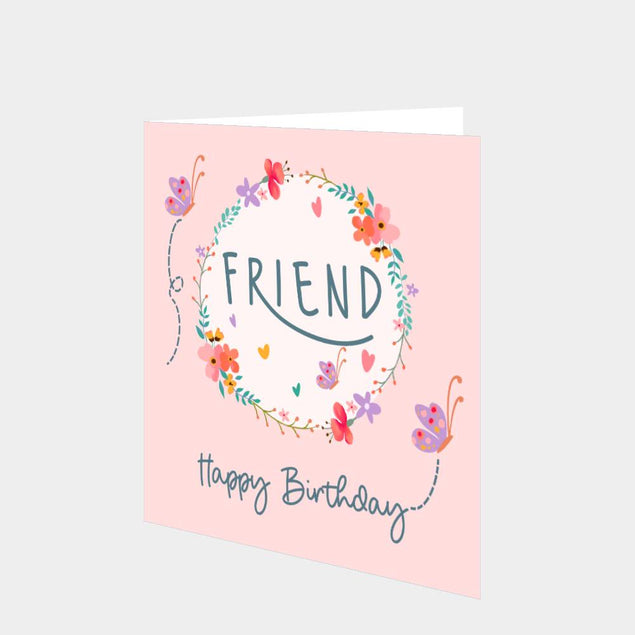 Friend Happy Birthday Card