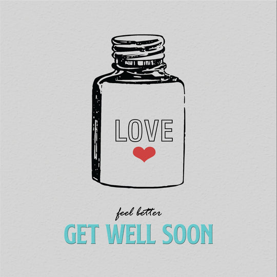 Feel Better Get Well Card