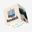 Happy Hanukkah Confetti-exploding Greetings Card
