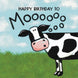 Happy Birthday To Moo Card