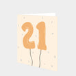 21 Balloons Gold Card