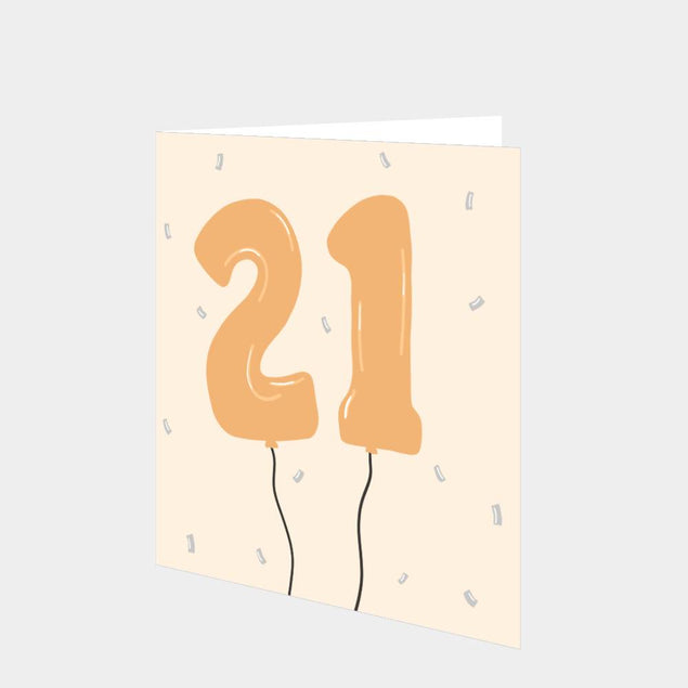 21 Balloons Gold Card