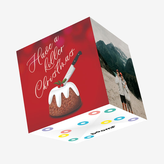 Killer Christmas Confetti-exploding Greetings Card