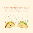 FantasTaco Birthday Card - 1