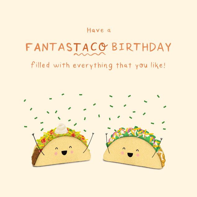 FantasTaco Birthday Card - 1