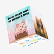 Happy Mother's Day Mum Cute Dog Confetti-exploding Greetings Card