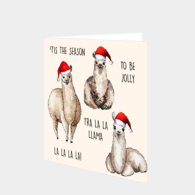 Tra La La Llama Card