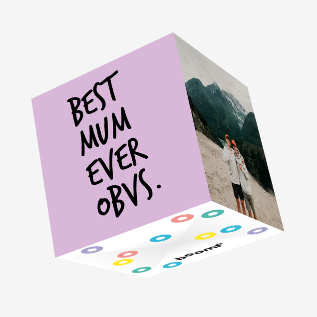 Best Mum Ever Confetti-exploding Greetings Card