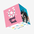 Good Luck Confetti-exploding Greetings Card