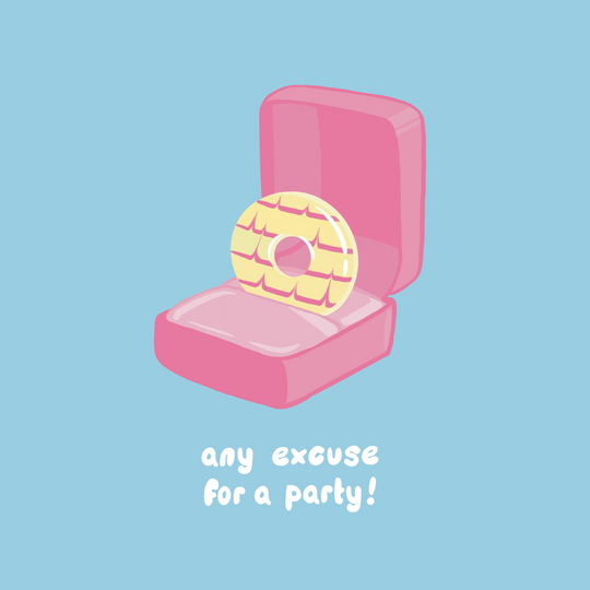 Any Excuse For A Party Engagement Card