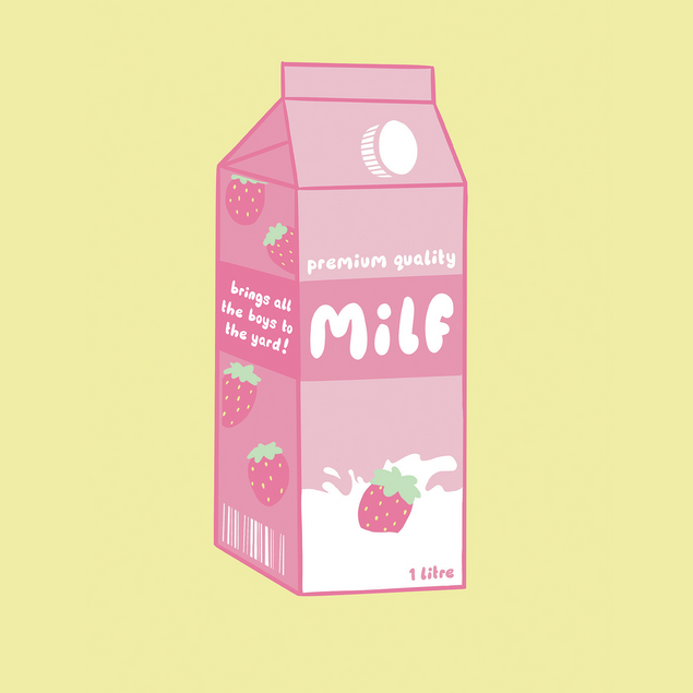 MILF New Mum Mother's Day Valentine's Day Anniversary Card - 1