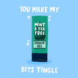 You Make My Bits Tingle Funny Shower Gel Valentine's Anniversary Card - 1