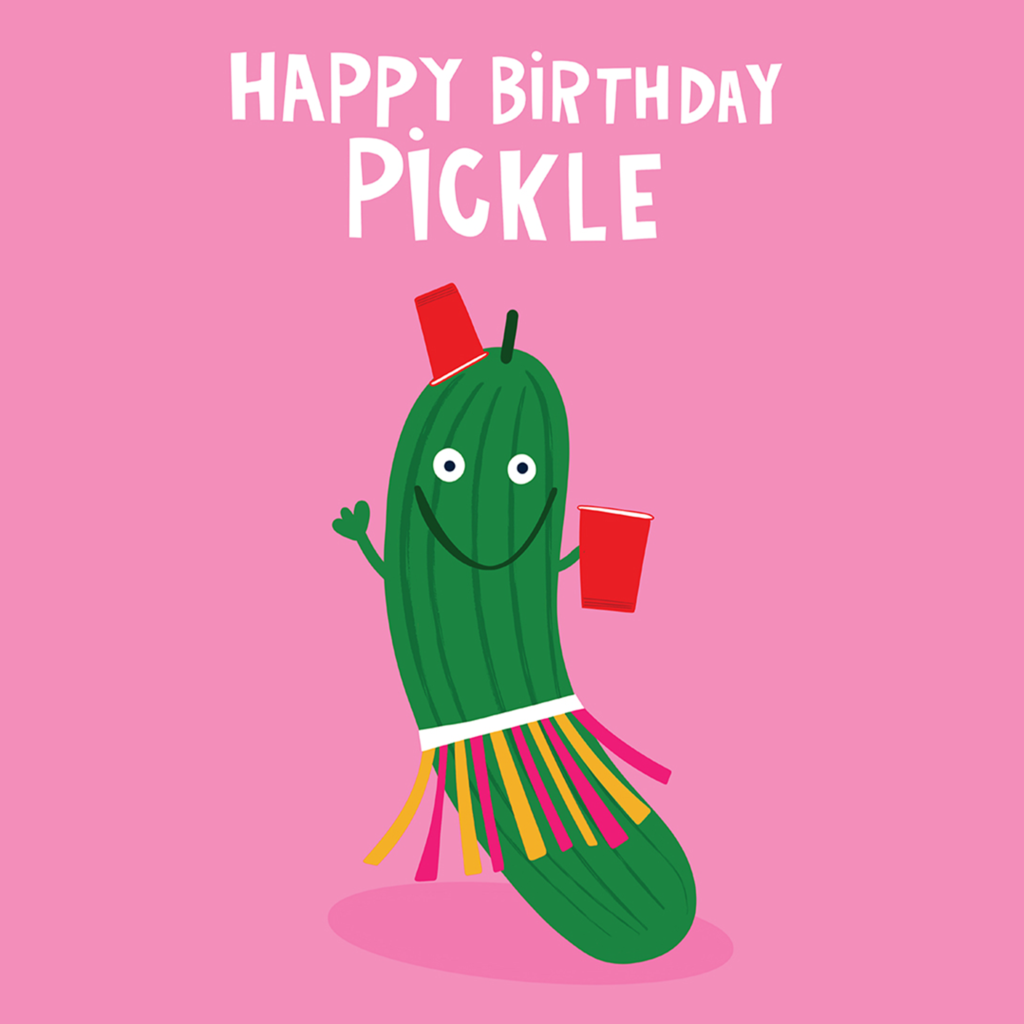 Funny Pickle Birthday Card – Boomf