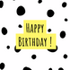 Dalmatian Spots Birthday Card