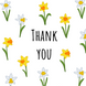 Daffodils Thank You Card