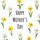 Daffodils Mother's Day Card