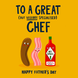 BBQ Great Chef Father’s Day Card
