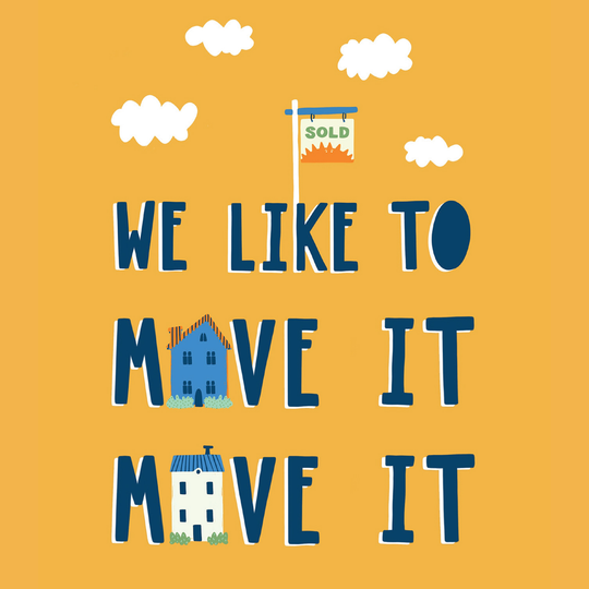 We Like To Move It Move It New Home Card