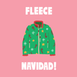Fleece Navidad Funny Christmas Card - 1
