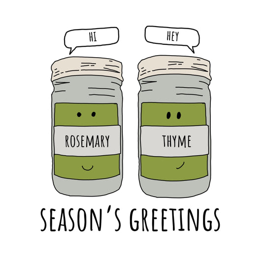 Funny Season's Greetings Christmas Card
