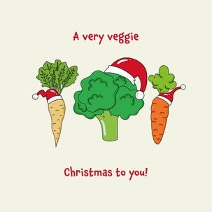 Veggie Christmas card - 1