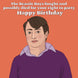 Peep Show Mark Corrigan Beastie Boys Birthday Card