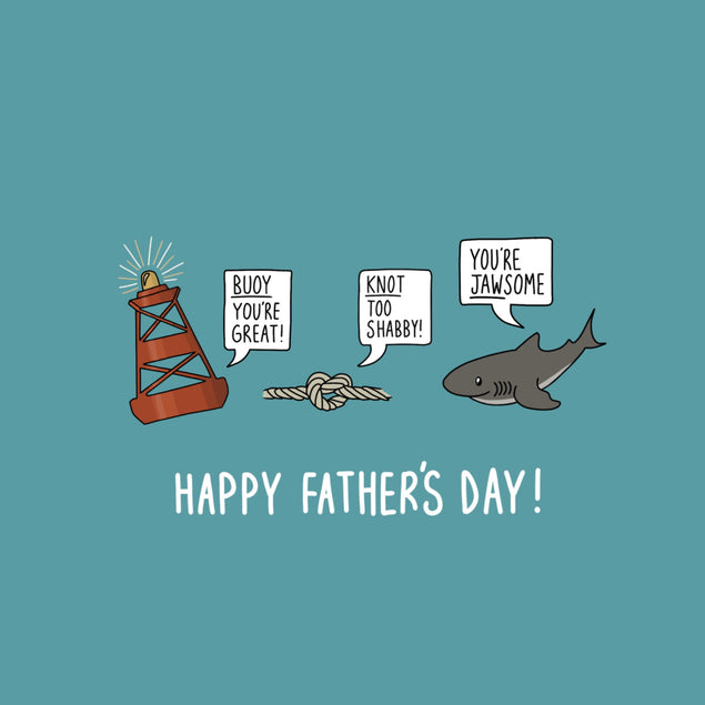 Funny Sailing Father’s Day Card - 1