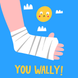 You Wally Get Well Soon Card