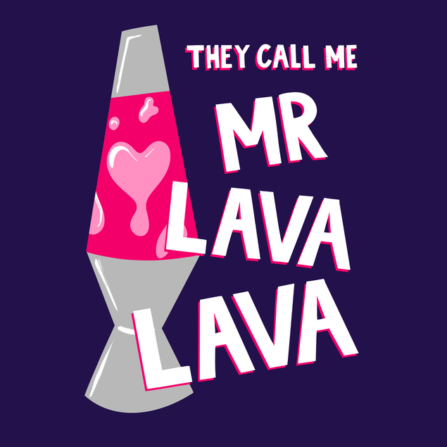 Mr Lava Lava Lamp Valentine's Anniversary Card - 1