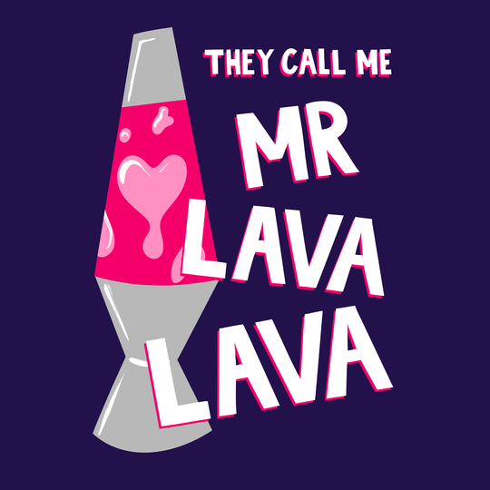 Mr Lava Lava Lamp Love Card