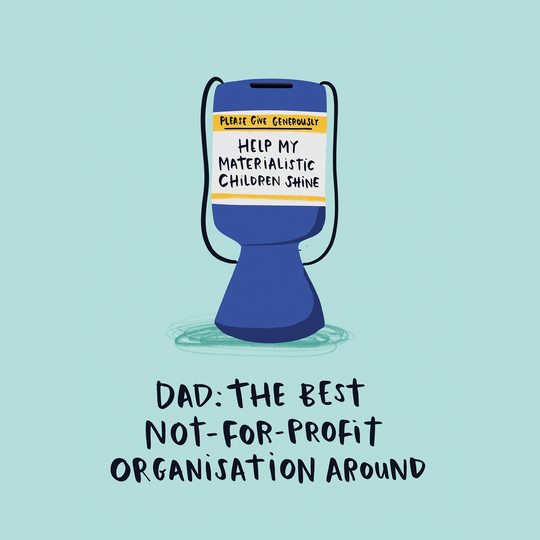 Not-For-Profit Organisation Father's Day Card