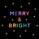 Merry & Bright Christmas Card