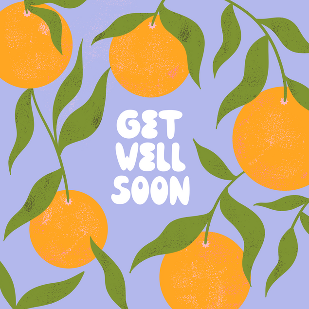 Get Well Oranges  - 1