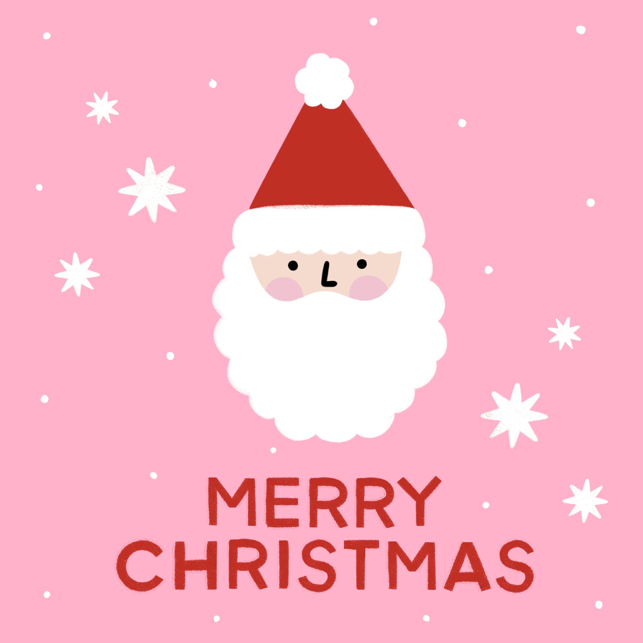 Cute Santa Christmas Card Boomf Cute santa christmas card boomf