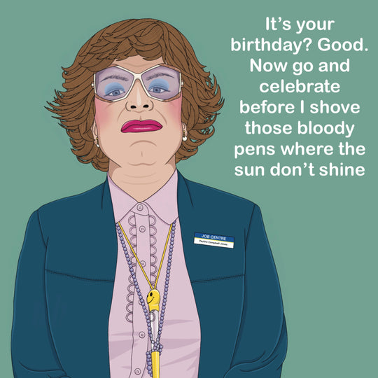 Pauline The League Of Gentlemen Birthday Card