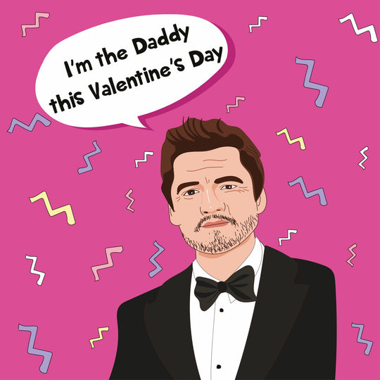 Pedro Pascal Valentine's Day Card