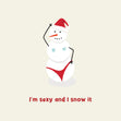 sexy snowman - 1
