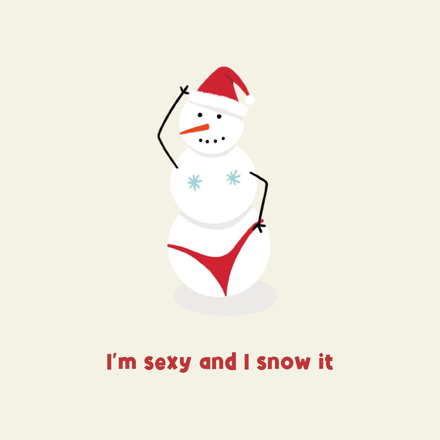 sexy snowman - 1