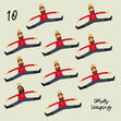 10 lords leaping, 12 days of christmas - 1