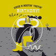Rootin Tootin Birthday Card - 1