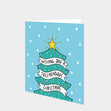 Wishing You a Treemendous Christmas Card