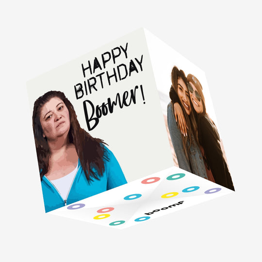 Wentworth Boomer Birthday Confetti-exploding Greetings Card