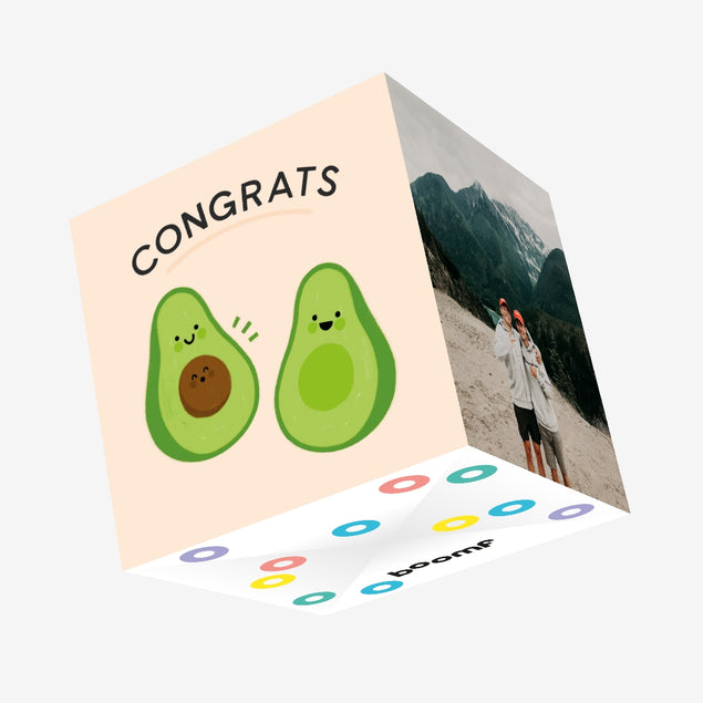 Congrats Confetti-exploding Greetings Card