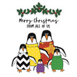 Merry Christmas From Us All Penguin - 1