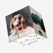 Good Morning Beagle Confetti-exploding Greetings Card