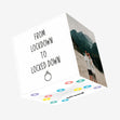 From Lockdown To Locked Down Confetti-exploding Greetings Card