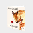 I Love You Deerly Card
